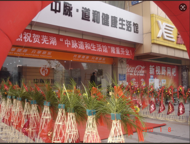 2010年1月9日中脈科技生活館開業典禮蕪湖同傳設備租賃
